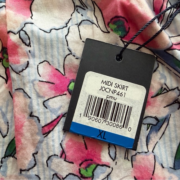 Tommy Hilfiger Spring Floral A-Line Skirt - Picture 3 of 3